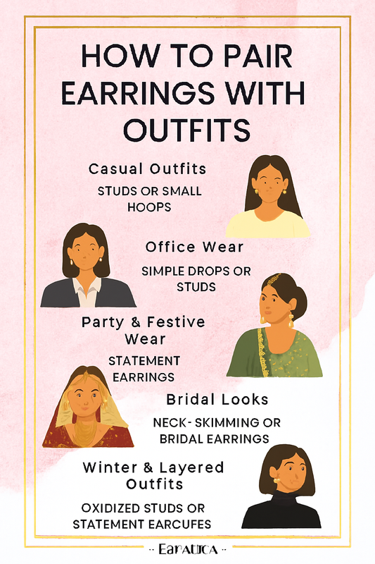 “How to Match Earrings with Any Outfit Like a Fashion Pro”